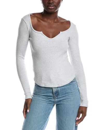 PROJECT SOCIAL T PROJECT SOCIAL T KIERAN NOTCH NECK RIB TOP