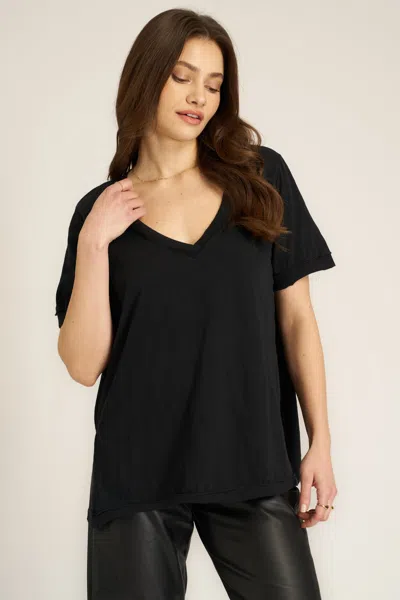 PROJECT SOCIAL T KNOCK OUT V NECK TEE