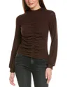 Project Social T L 'amour Cozy Rib Top In Brown