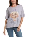 Project Social T Le Club Champagne Perfect Bf T-shirt In Blue