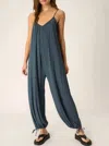 PROJECT SOCIAL T LET'S BOUNCE JUMPSUIT IN OCEANIC TEAL