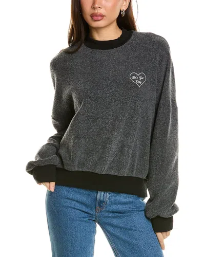 Project Social T Let's Get Cozy Sweatshirt In Gray