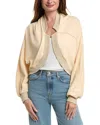 Project Social T Leyenda Seamed Shrug Cardigan In White