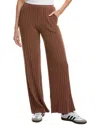 Project Social T Lights Out Rib Pant In Brown