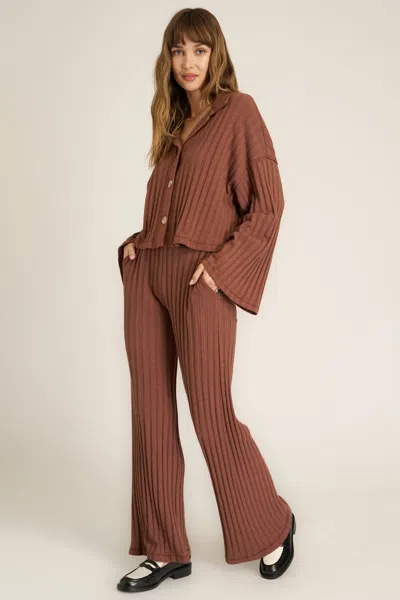 Project Social T Lights Out Rib Pant In Multi