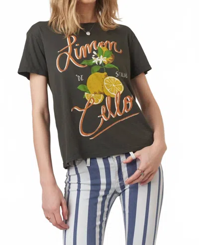 Project Social T Limon Cello Tee In Vintage Black