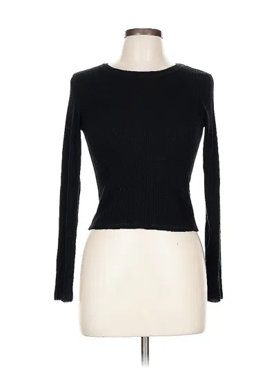 Pre-owned Project Social T Long Sleeve T-shirt In Black