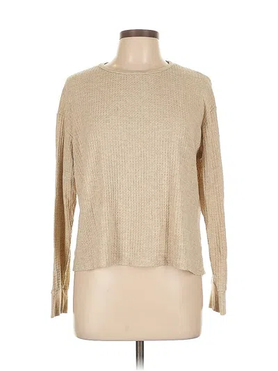 Pre-owned Project Social T Long Sleeve T-shirt In Brown