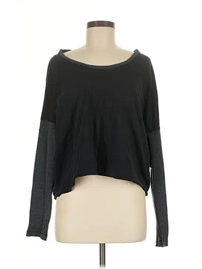 Pre-owned Project Social T Long Sleeve T-shirt In Black