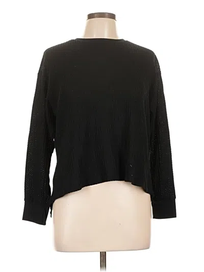 Pre-owned Project Social T Long Sleeve T-shirt In Black