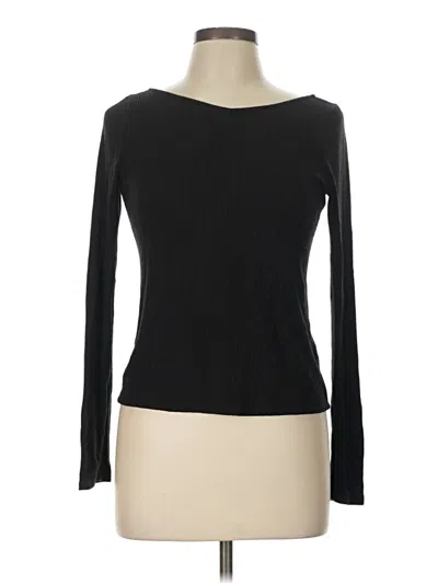 Pre-owned Project Social T Long Sleeve T-shirt In Black
