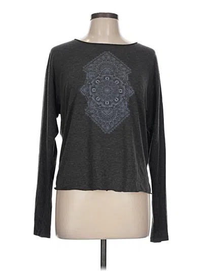 Pre-owned Project Social T Long Sleeve T-shirt In Gray