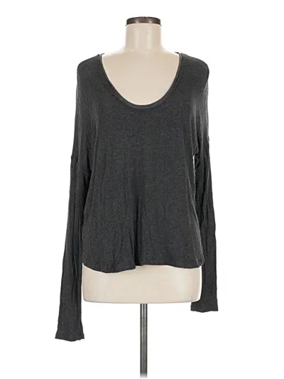 Pre-owned Project Social T Long Sleeve T-shirt In Gray