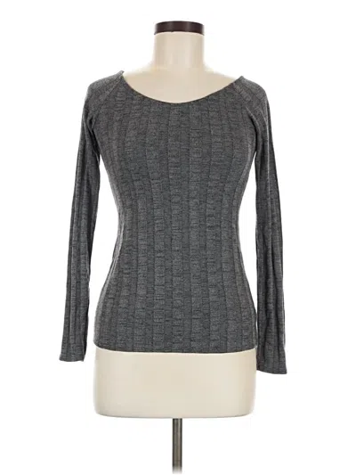 Project Social T Long Sleeve T-shirt In Gray
