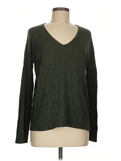 Pre-owned Project Social T Long Sleeve T-shirt In Green