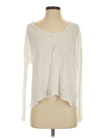 Pre-owned Project Social T Long Sleeve T-shirt In Ivory