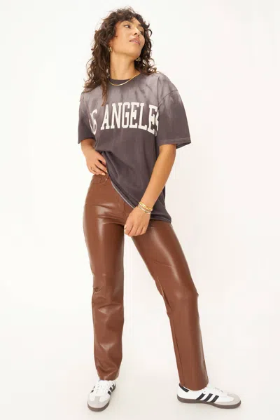 Project Social T Los Angeles Relaxed Tee In Gray