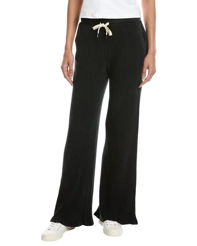Project Social T Louise Washed Sweater Rib Pant In Black