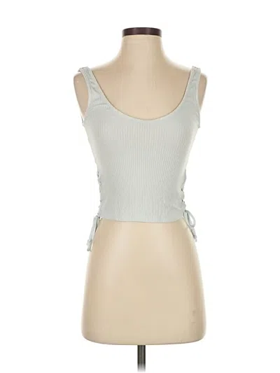 Pre-owned Project Social T Loves Urban Outfitters Sleeveless Top Gray Sweetheart Neckline Tops