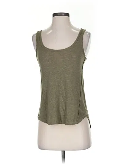 Pre-owned Project Social T Loves Urban Outfitters Tank Top Green Strapless Neckline Tops