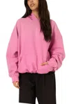 Project Social T Lowen Sun Faded Hoodie In Rose Violet In Pink