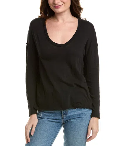 PROJECT SOCIAL T PROJECT SOCIAL T MAE TEXTURED V-NECK TOP