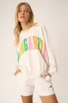 Project Social T Margarita Sweatshirt In Vintage White In Neutral