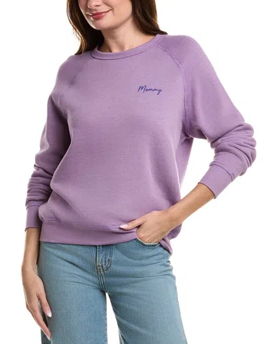 Project Social T Mommy/daughter Reversible Sweatshirt In Purple