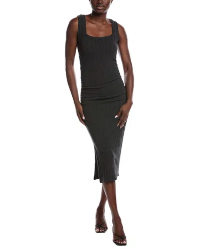 PROJECT SOCIAL T PROJECT SOCIAL T MONTARA SQUARE NECK RIB MIDI DRESS