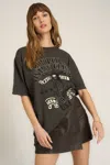 Project Social T Moto Classic Relaxed Tee In Gray