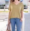 PROJECT SOCIAL T MYAH TEE IN MARTINI OLIVE
