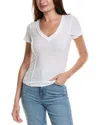Project Social T Mae Textured V-neck Top