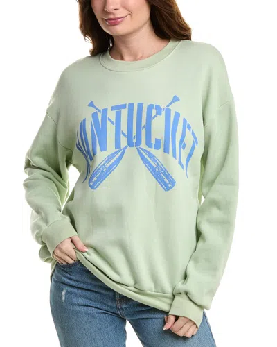Project Social T Nantucket Rowing Sweatshirt In Green