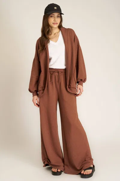 PROJECT SOCIAL T NIGEL PLEATED WIDE LEG PANT