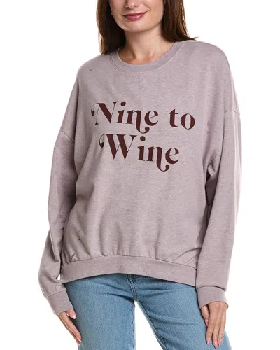 Project Social T Nine To Wine Sweatshirt