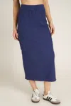 Project Social T No Secrets Maxi Skirt In Blue