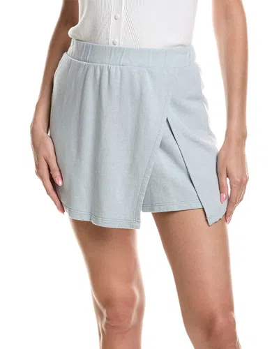 Project Social T Other Side Terry Skort In Blue