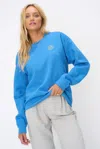 Project Social T Pink Lady Oversized Sweatshirt In Blue