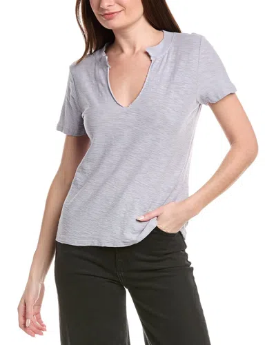 Project Social T Plata Notched T-shirt In Black