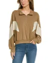 Project Social T Play It Cool Color Blocked Sweatshirt In Neutral