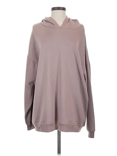 Pre-owned Project Social T Pullover Hoodie In Brown