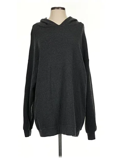 Pre-owned Project Social T Pullover Hoodie In Gray