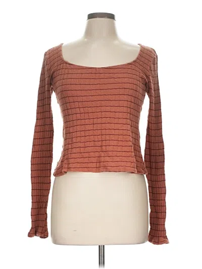 Pre-owned Project Social T Pullover Sweater In Brown