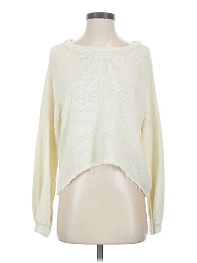 Pre-owned Project Social T Pullover Sweater In Ivory