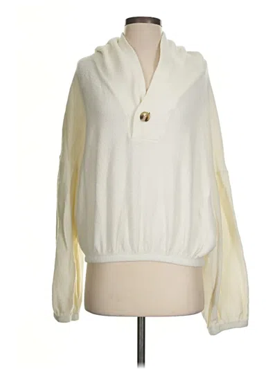 Pre-owned Project Social T Pullover Sweater In Ivory