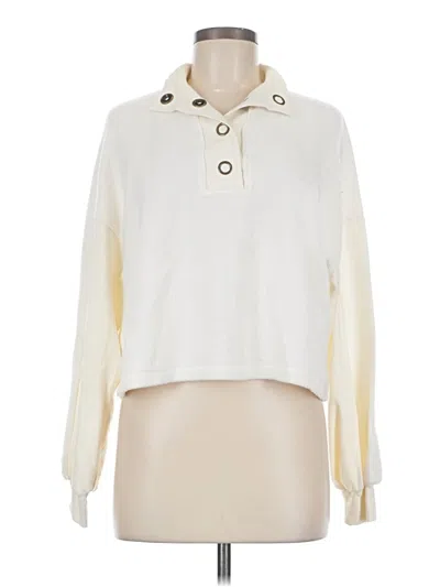 Pre-owned Project Social T Pullover Sweater In Ivory