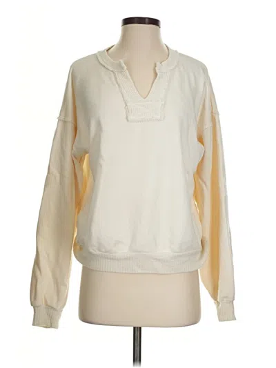 Pre-owned Project Social T Pullover Sweater In Ivory