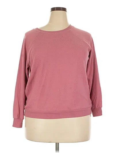 Pre-owned Project Social T Pullover Sweater In Pink