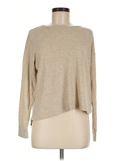 Pre-owned Project Social T Pullover Sweater In Tan