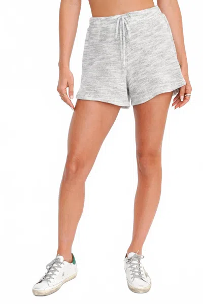 Project Social T Rialto Marled Short In Grey In Gray